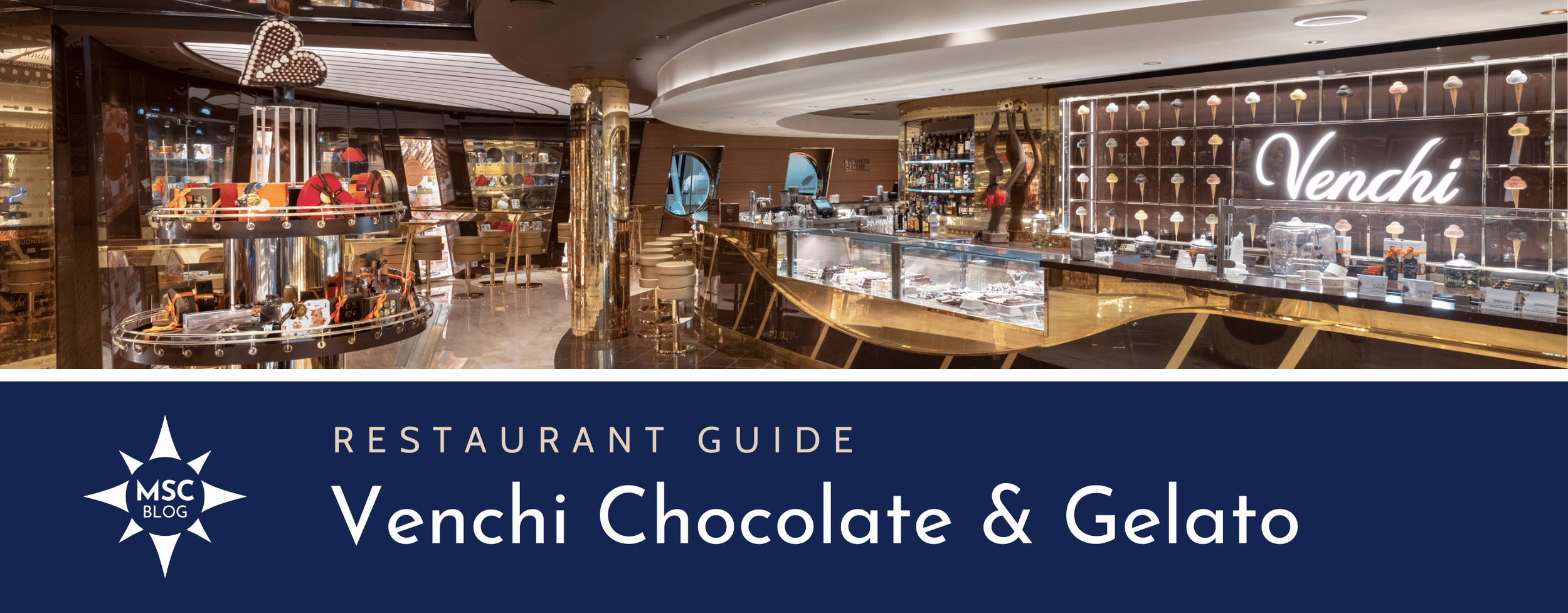Venchi Chocolate Bar & Gelato: Specialty Dining Menus, Information